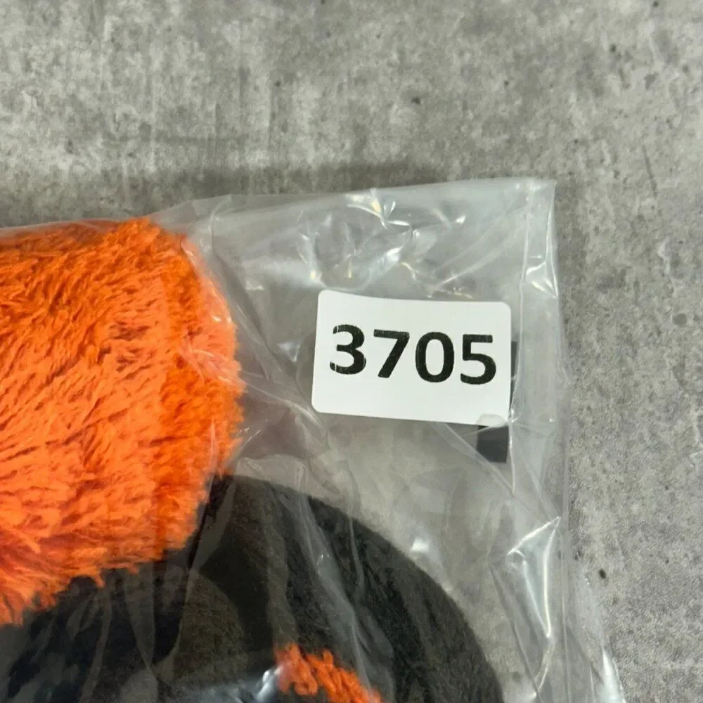 NEW Old Navy Beanie OS Brown Orange Knit Y2K Pom‎ Pom Winter Hat
